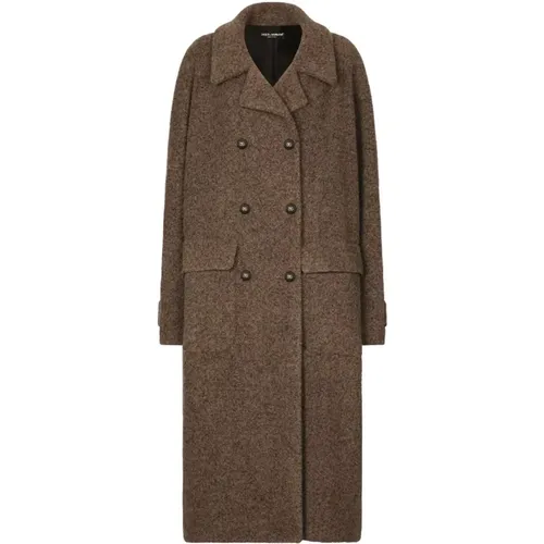 Grey Aw23 Women's Jackets & Coats , female, Sizes: 3XS, XS - Dolce & Gabbana - Modalova
