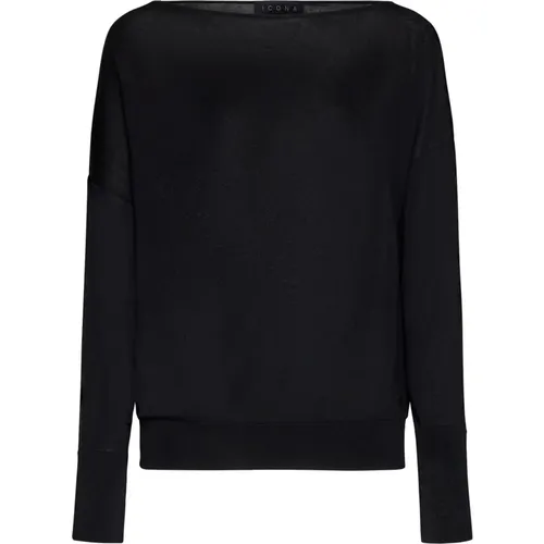 Icona Sweater , female, Sizes: M, S - Kaos - Modalova