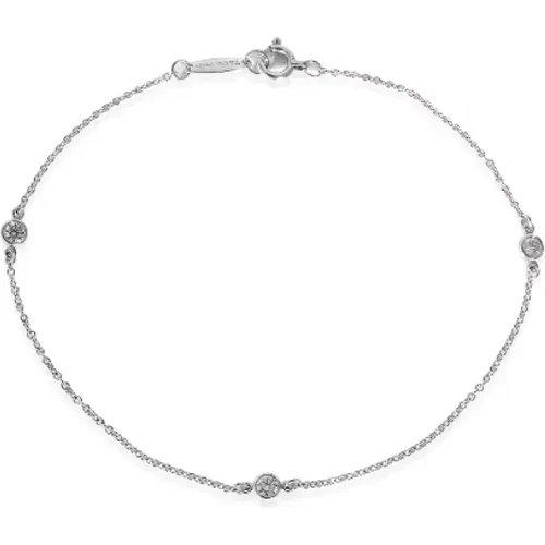 Pre-owned Platinum bracelets , female, Sizes: ONE SIZE - Tiffany & Co. Pre-owned - Modalova