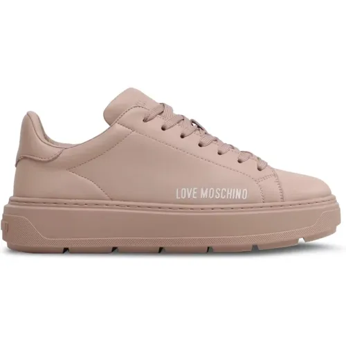 Damen Plateau-Sneaker , Damen, Größe: 36 EU - Love Moschino - Modalova