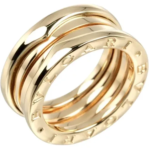 Pre-owned Gold rings , female, Sizes: ONE SIZE - Bvlgari Vintage - Modalova