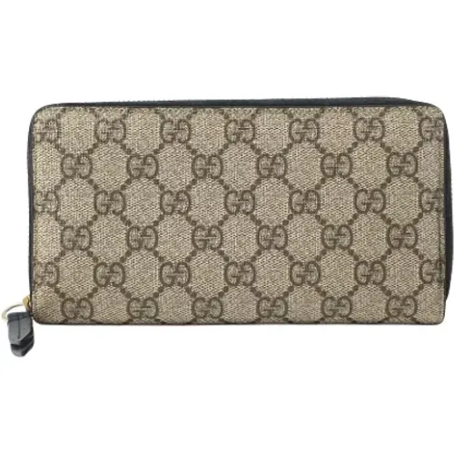 Pre-owned Canvas wallets , female, Sizes: ONE SIZE - Gucci Vintage - Modalova