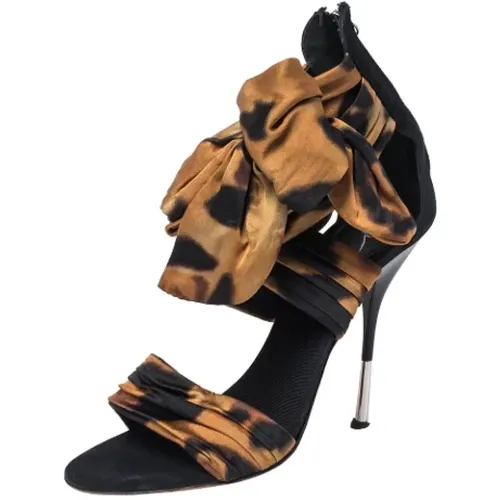 Pre-owned Suede sandals , female, Sizes: 5 UK - Giuseppe Zanotti Pre-owned - Modalova