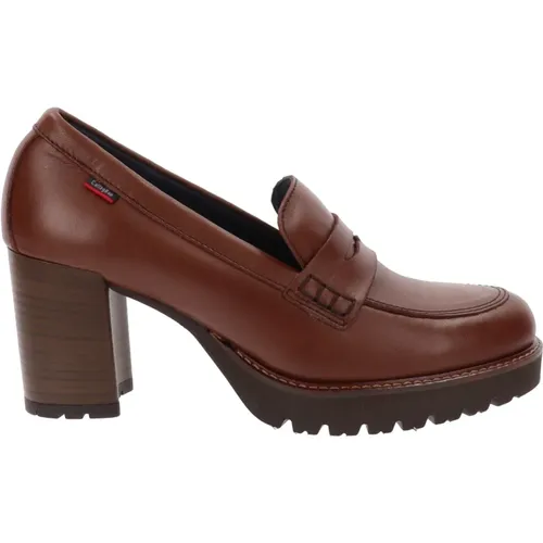 Leather Women Heeled Shoes , female, Sizes: 3 UK - Callaghan - Modalova