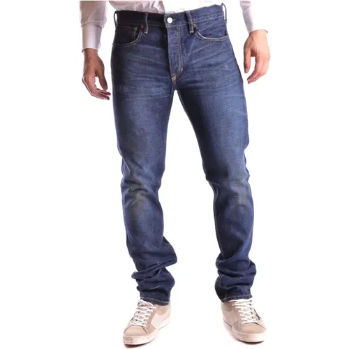 Klassische Gerades Jeans , Herren, Größe: W33 - Ralph Lauren - Modalova