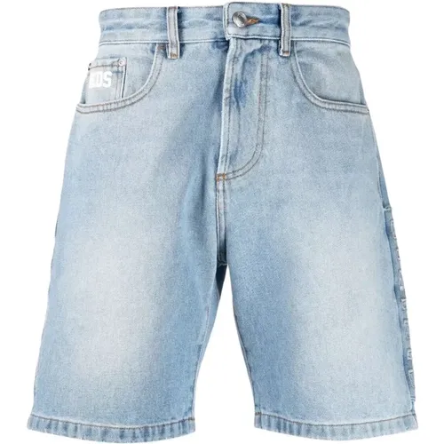 Denim Casual Blaue Shorts GCDS - GCDS - Modalova