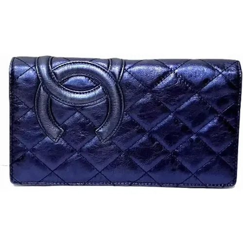 Pre-owned Leather wallets , female, Sizes: ONE SIZE - Chanel Vintage - Modalova