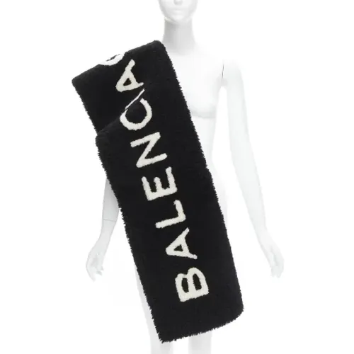 Pre-owned Leather scarves , female, Sizes: ONE SIZE - Balenciaga Vintage - Modalova