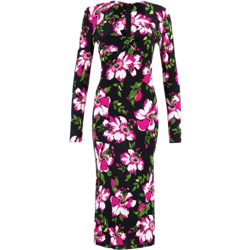 Floral Midi Dress , female, Sizes: 2XS - Tom Ford - Modalova