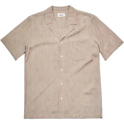 Orson Short Sleeve Shirt , male, Sizes: L/XL - Soulland - Modalova