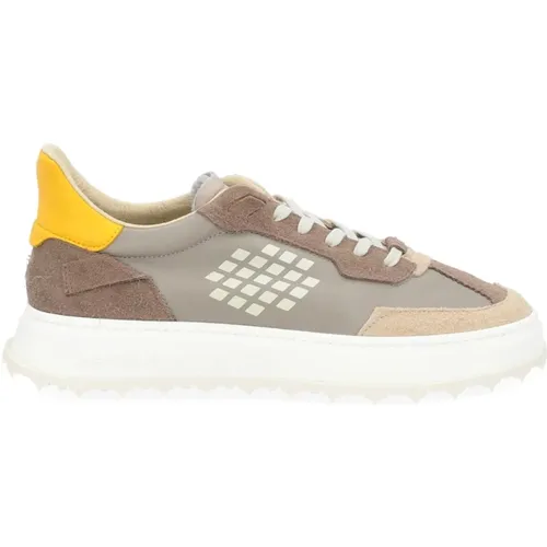 Suede Sneaker Taupe Cuprace - Be Positive - Modalova