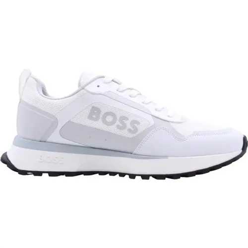 Stylische Herren-Sneaker , Herren, Größe: 43 EU - Hugo Boss - Modalova