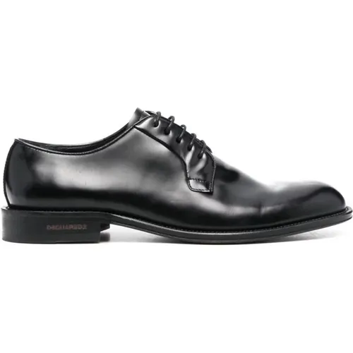 Classic Derby Shoes , male, Sizes: 7 1/2 UK, 7 UK - Dsquared2 - Modalova