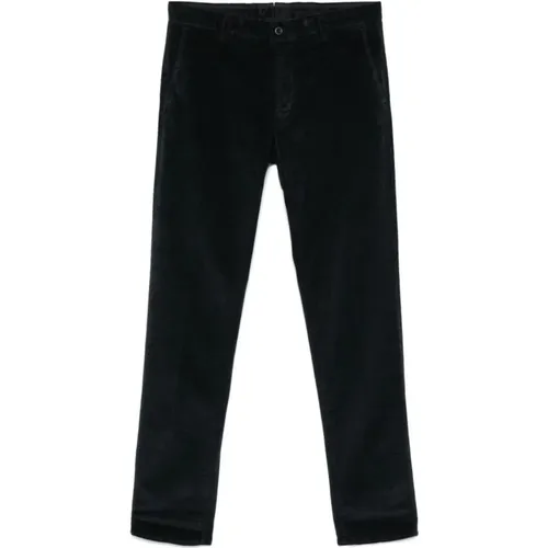 Corduroy Trousers Tapered Leg , male, Sizes: W34, W33, W38, W31, W30, W36 - Incotex - Modalova