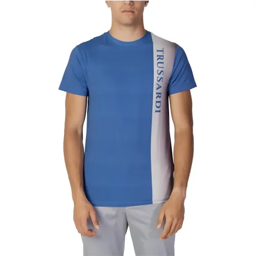 Short Sleeve T-Shirt for Men , male, Sizes: 2XL, XL, M, L, S - Trussardi - Modalova