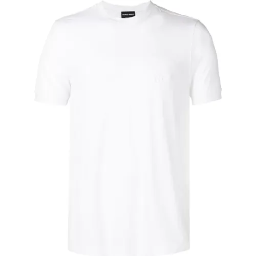 T-shirts and Polos , male, Sizes: M, 2XL - Giorgio Armani - Modalova