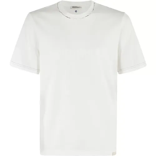 Lässiges Baumwoll T-Shirt , Herren, Größe: XL - Premiata - Modalova