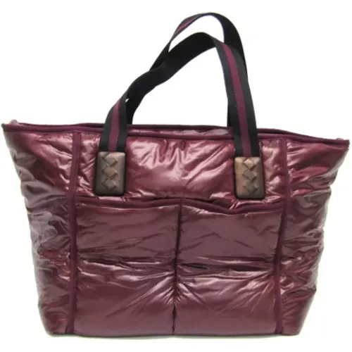 Pre-owned Nylon handbags , female, Sizes: ONE SIZE - Bottega Veneta Vintage - Modalova