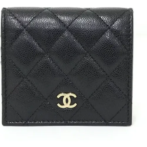 Pre-owned Leather wallets , female, Sizes: ONE SIZE - Chanel Vintage - Modalova