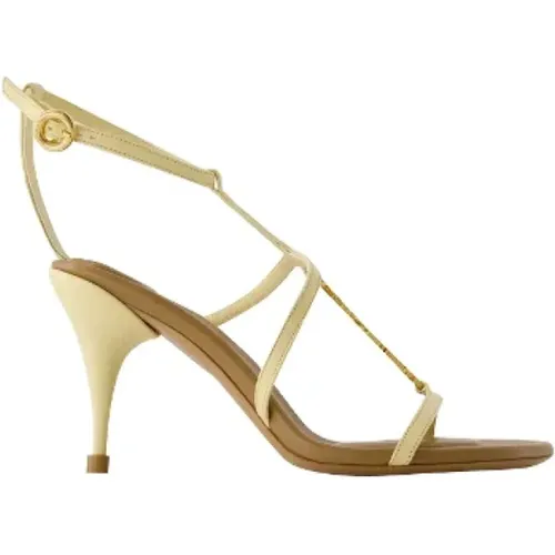 Leather sandals , female, Sizes: 8 UK - Jacquemus - Modalova
