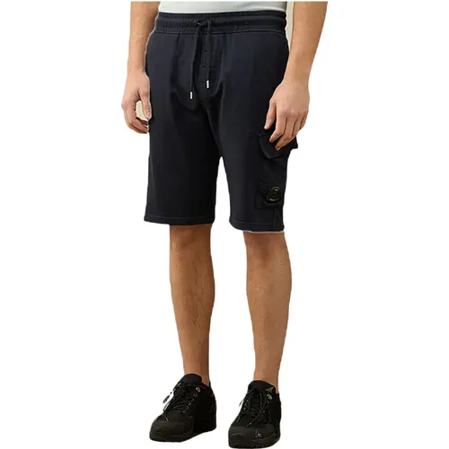 Light Fleece Cargo Shorts , male, Sizes: L, XL, M - C.P. Company - Modalova