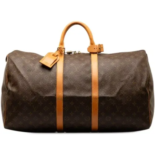 Pre-owned Canvas travel-bags , female, Sizes: ONE SIZE - Louis Vuitton Vintage - Modalova