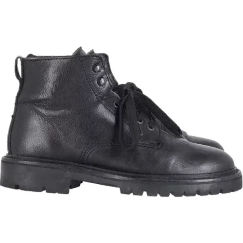 Camp Lace-up Leather Boots , female, Sizes: 6 UK - Isabel Marant Pre-owned - Modalova