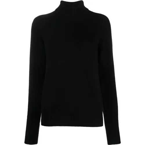 Lambswool Roll Neck Sweater , female, Sizes: S, L, M - Drumohr - Modalova