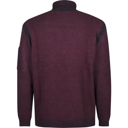 Turtle Neck Strickpullover , Herren, Größe: L - C.P. Company - Modalova