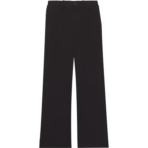 Schwarze Weite Bein Baumwoll Culotte Jeans , Damen, Größe: M - Proenza Schouler - Modalova