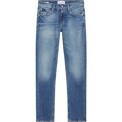 Blaue Skinny Jeans Ganzjahresstil , Herren, Größe: W30 - Calvin Klein - Modalova