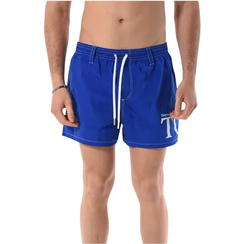 Boxer Badehose Slim Fit , Herren, Größe: 2XL - Dsquared2 - Modalova