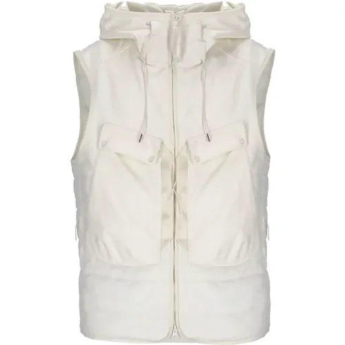 Quilted Vest with Glasses Detail , male, Sizes: XL, M, S, XS, 2XL, L - C.P. Company - Modalova