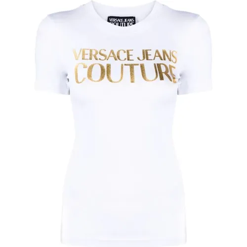 T-shirt and Polo Collection , female, Sizes: XS, M, S - Versace Jeans Couture - Modalova