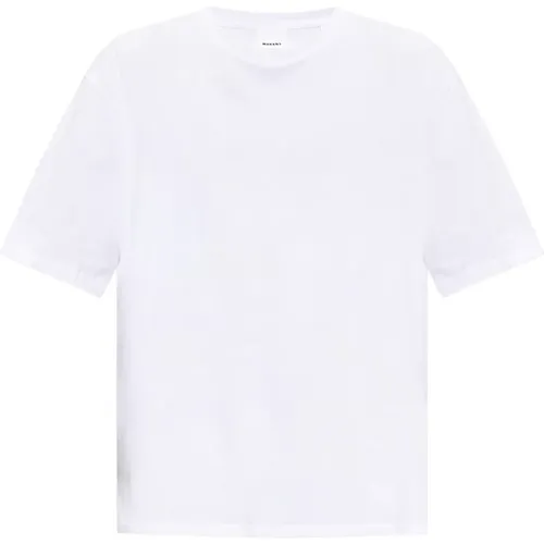 ‘Guizy’ Baumwoll-T-Shirt , Herren, Größe: S - Isabel marant - Modalova