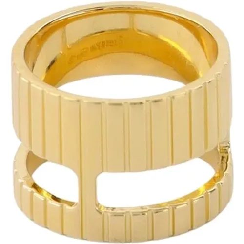 Vergoldeter Ringkern , Damen, Größe: 56 MM - IVI - Modalova
