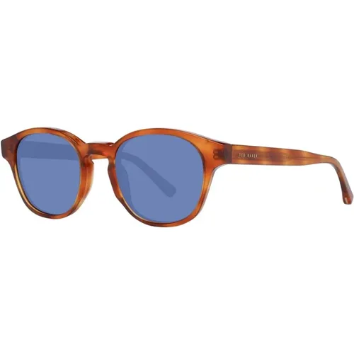 Stilvolle Runde Acetat Blaue Sonnenbrille - Ted Baker - Modalova