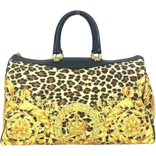 Pre-owned Fabric handbags , female, Sizes: ONE SIZE - Versace Pre-owned - Modalova