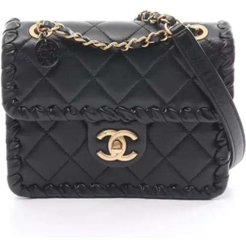 Pre-owned Leather chanel-bags , female, Sizes: ONE SIZE - Chanel Vintage - Modalova