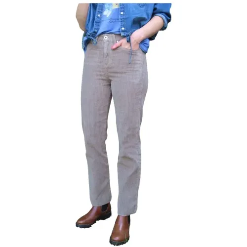 Salomé Corduroy Pants , female, Sizes: W26, W28, W24, W27, W30, W25 - Denim Studio - Modalova