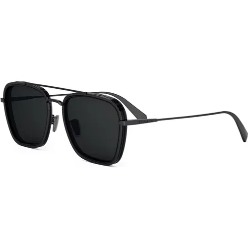 Polarized Sunglasses with Rutenio Frame , unisex, Sizes: 55 MM - Bvlgari - Modalova