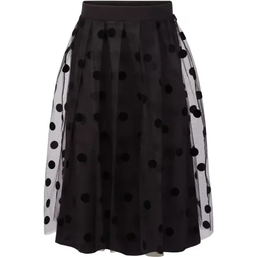 Polka Dot Tulle Skirt , female, Sizes: M, L, S - Nina Ricci - Modalova