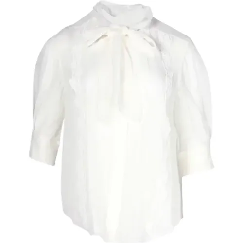 Pre-owned Silk tops , female, Sizes: M - Chloé Pre-owned - Modalova