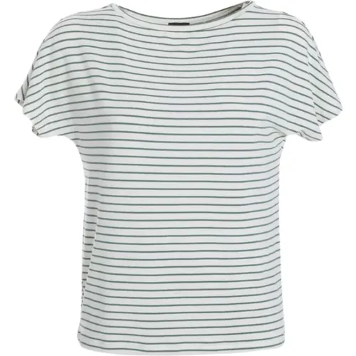 Casual Baumwoll T-Shirt , Damen, Größe: S - Marella - Modalova