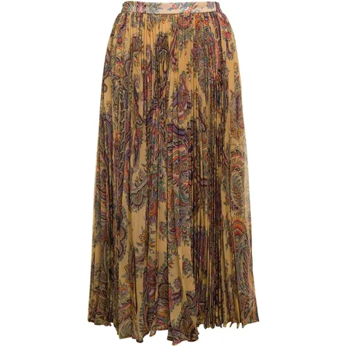 Skirts Beige , female, Sizes: XS, 2XS, S, M - ETRO - Modalova