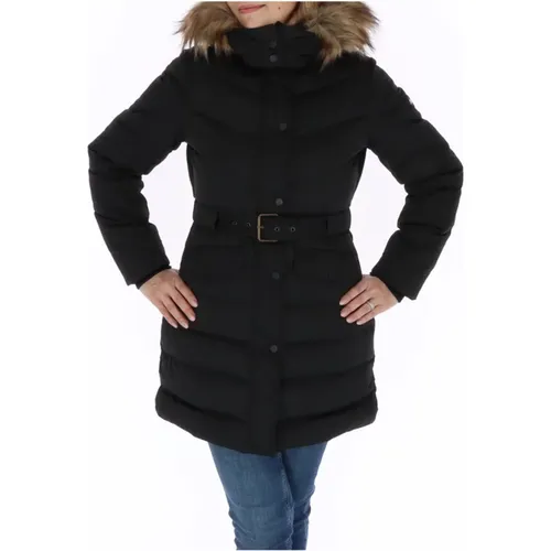 Schwarze Steppjacke Damen Herbst/Winter , Damen, Größe: M - Pepe Jeans - Modalova