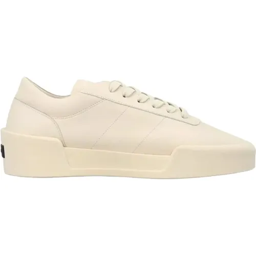 White Low-Top Aerobic Sneakers , female, Sizes: 2 UK, 3 UK, 4 UK - Fear Of God - Modalova