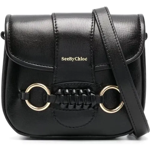 Saddie satchel bag , female, Sizes: ONE SIZE - See by Chloé - Modalova