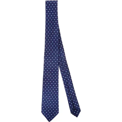 Handgenähte Krawatte , Herren, Größe: ONE Size - Errico Formicola - Modalova