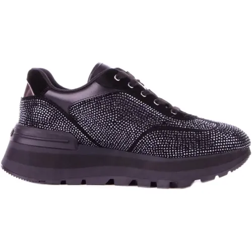 Sport Sneakers with Sequins , female, Sizes: 6 UK, 5 UK, 4 UK, 3 UK, 7 UK - Liu Jo - Modalova